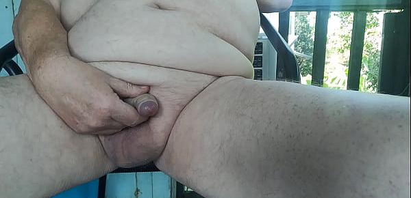  Micro cock outdoor wank. anvsc